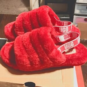 Ugg K FLUFF YEAH SLIDE